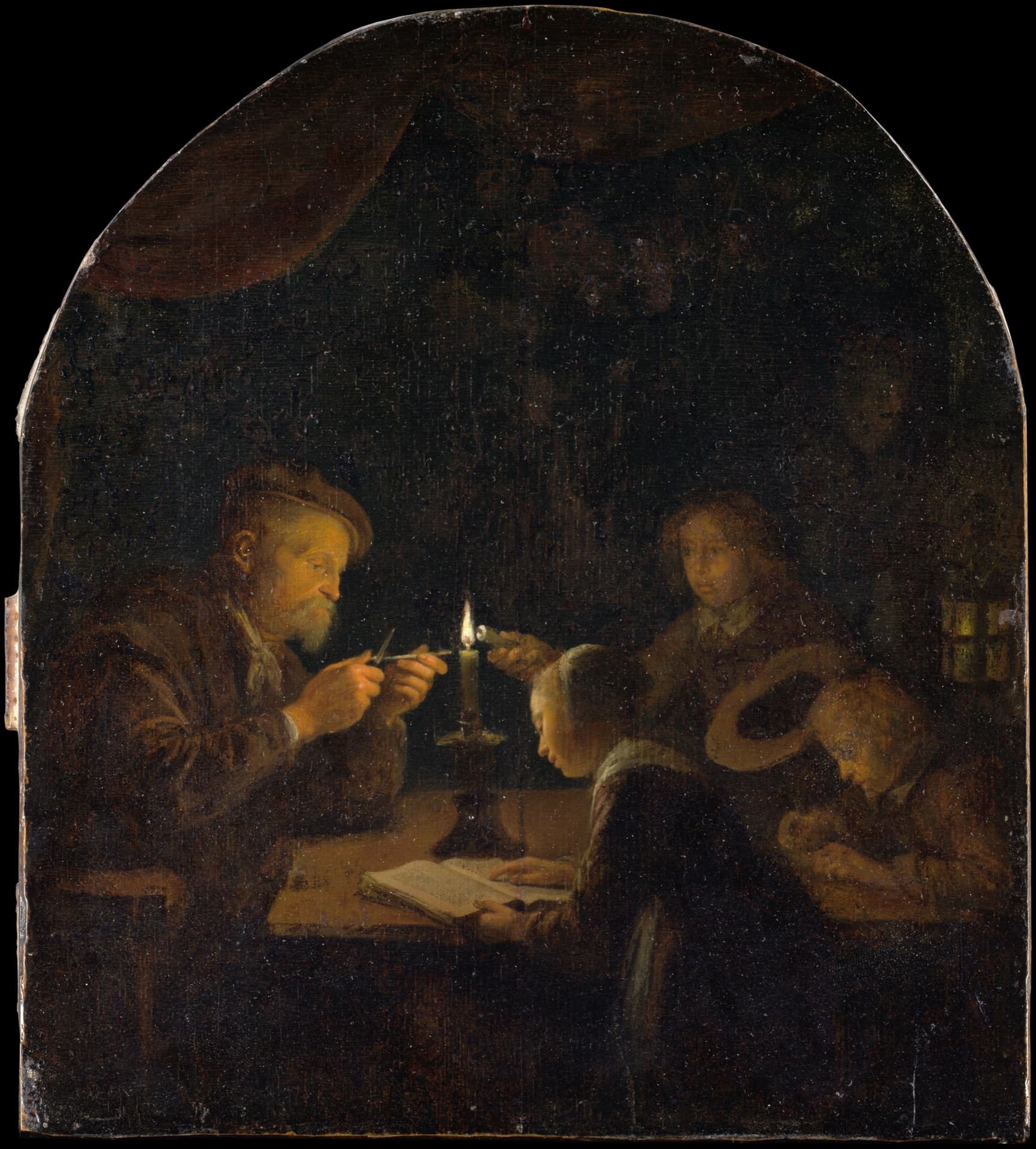 Classical biblical art by Gerrit Dou