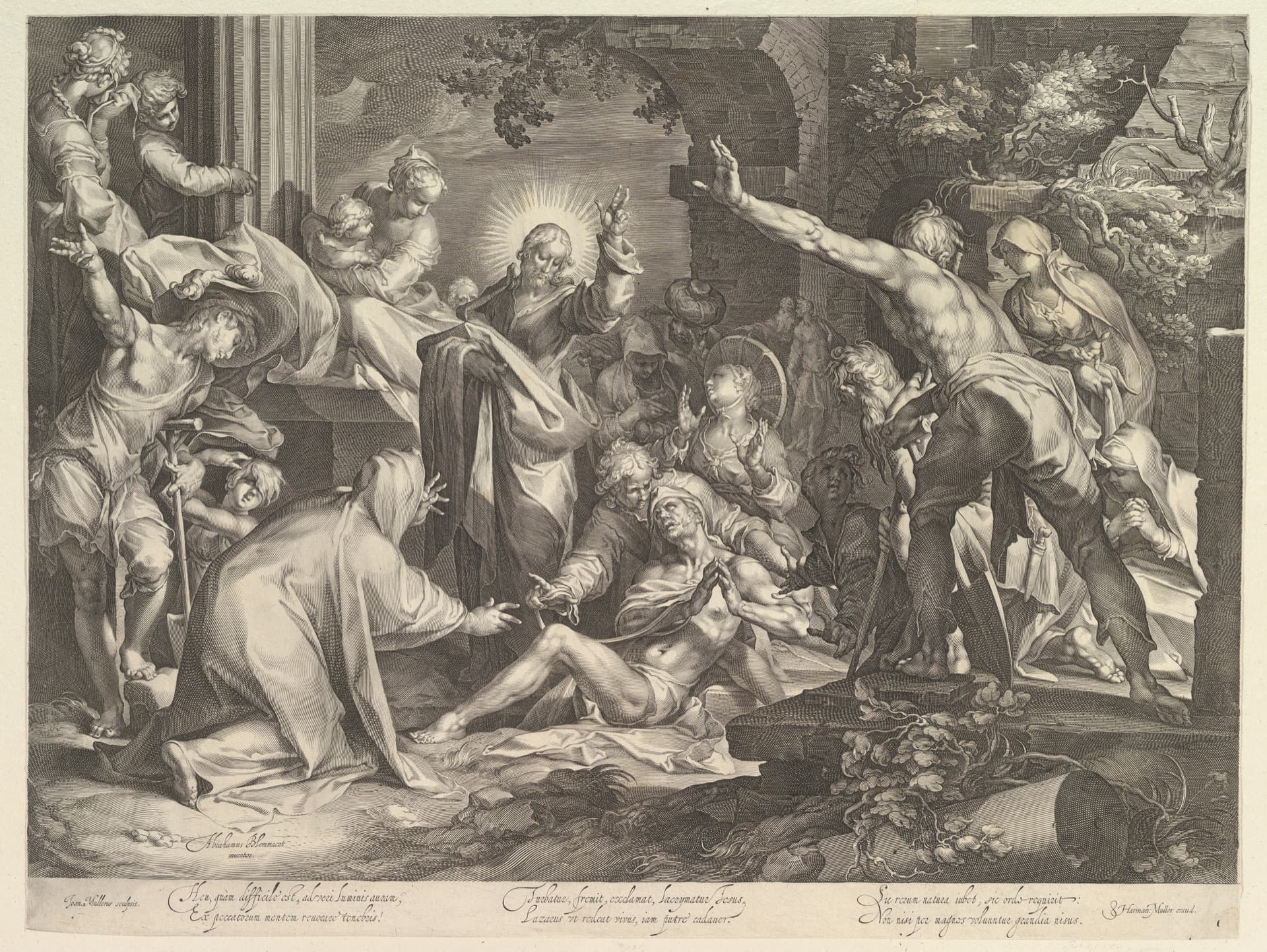 Classical biblical art by Jan Muller