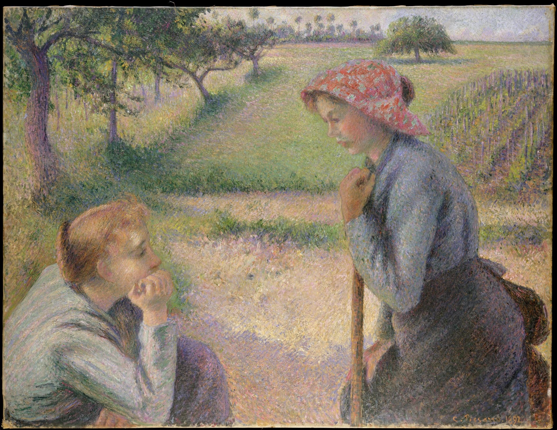 Classical biblical art by Camille Pissarro