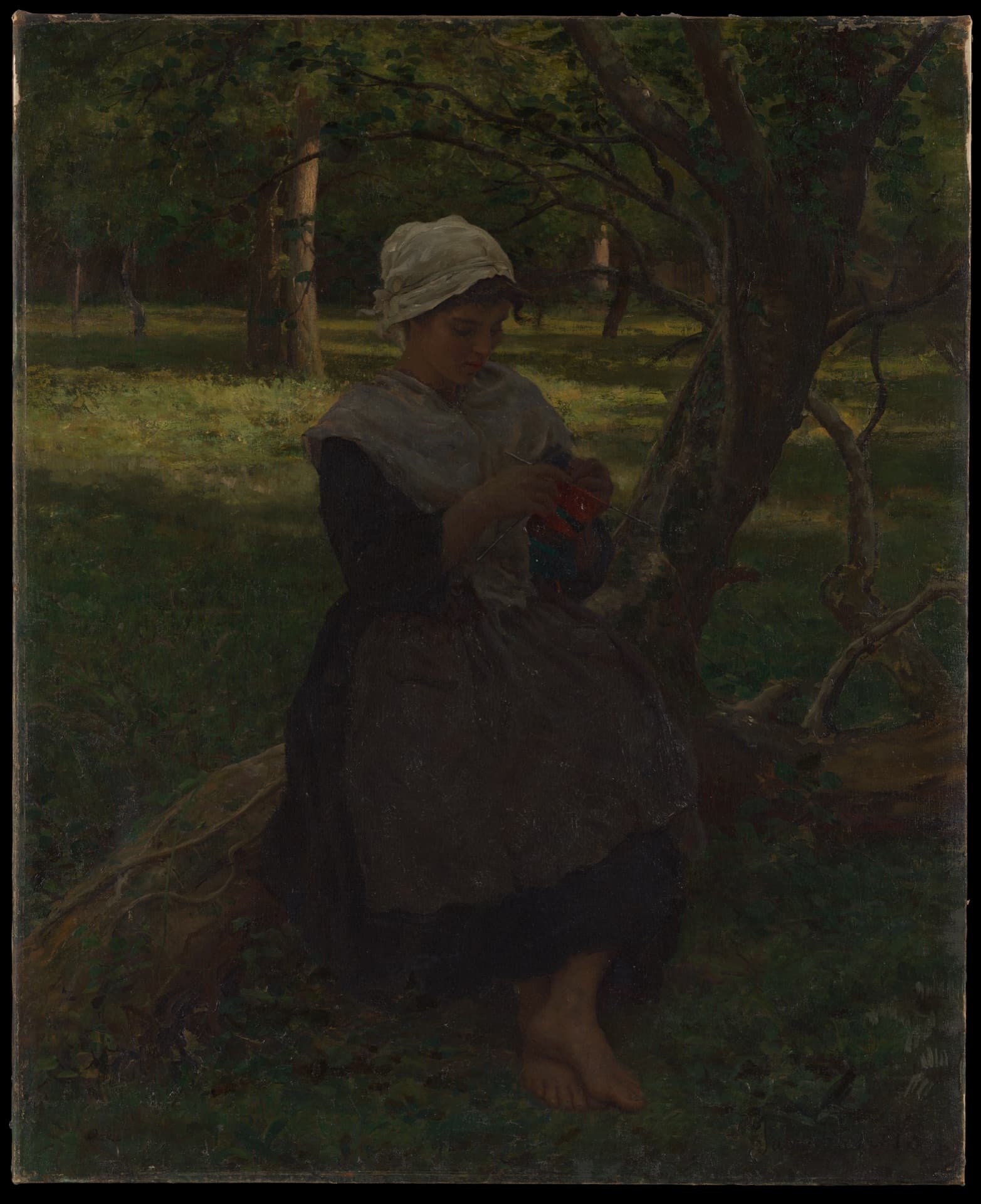 Classical biblical art by Jules Breton