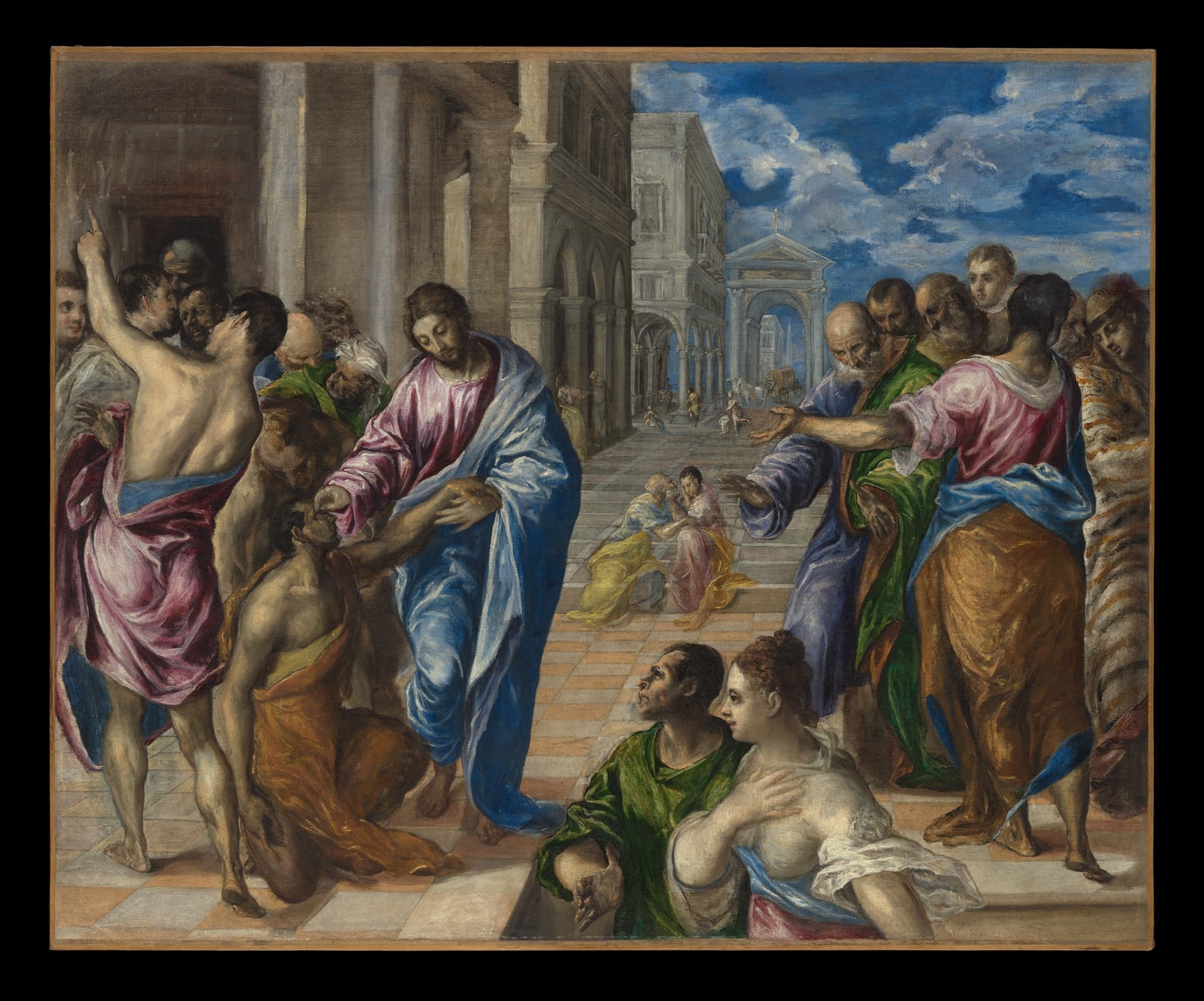 Classical biblical art by El Greco