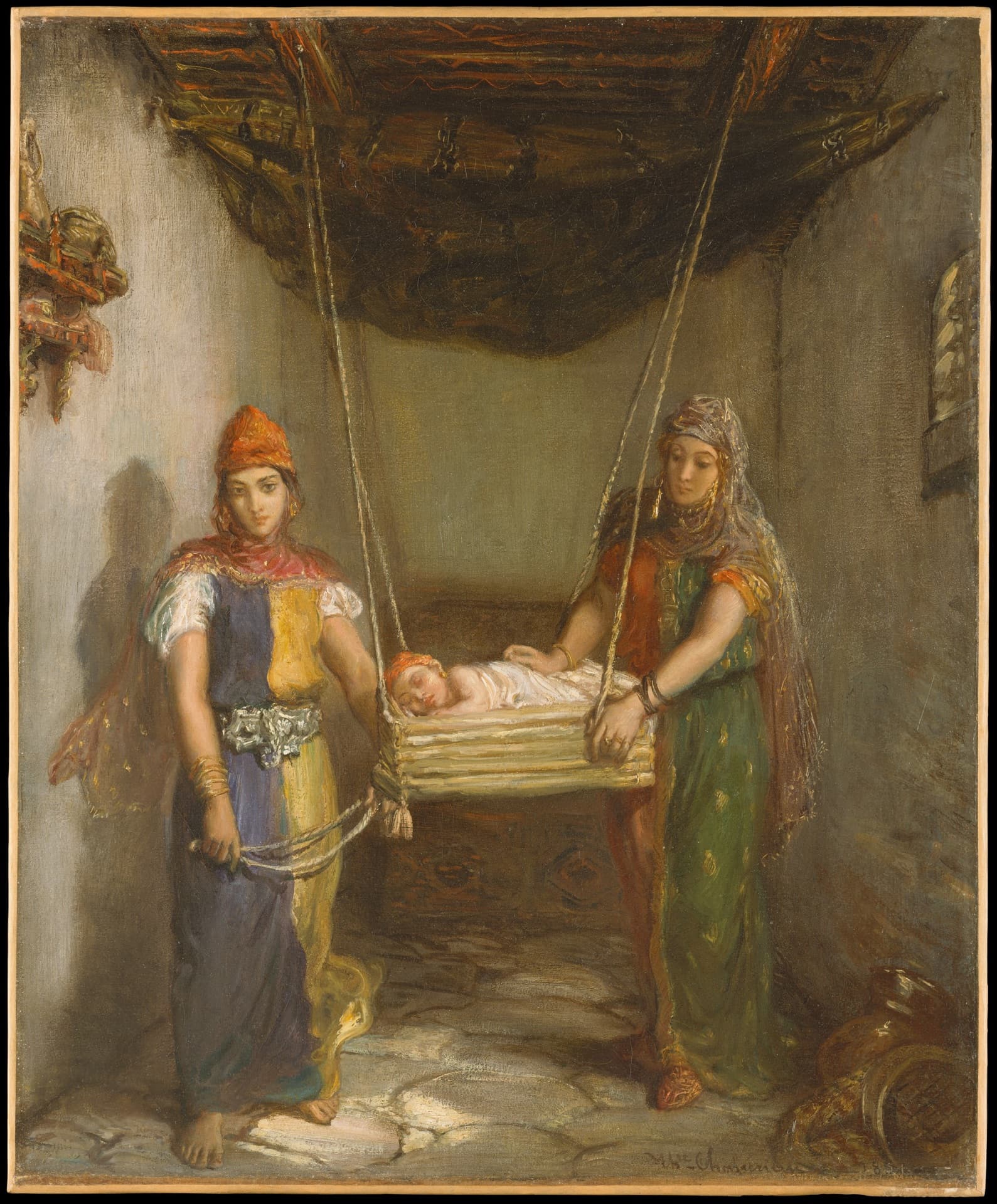 Classical biblical art by Théodore Chassériau