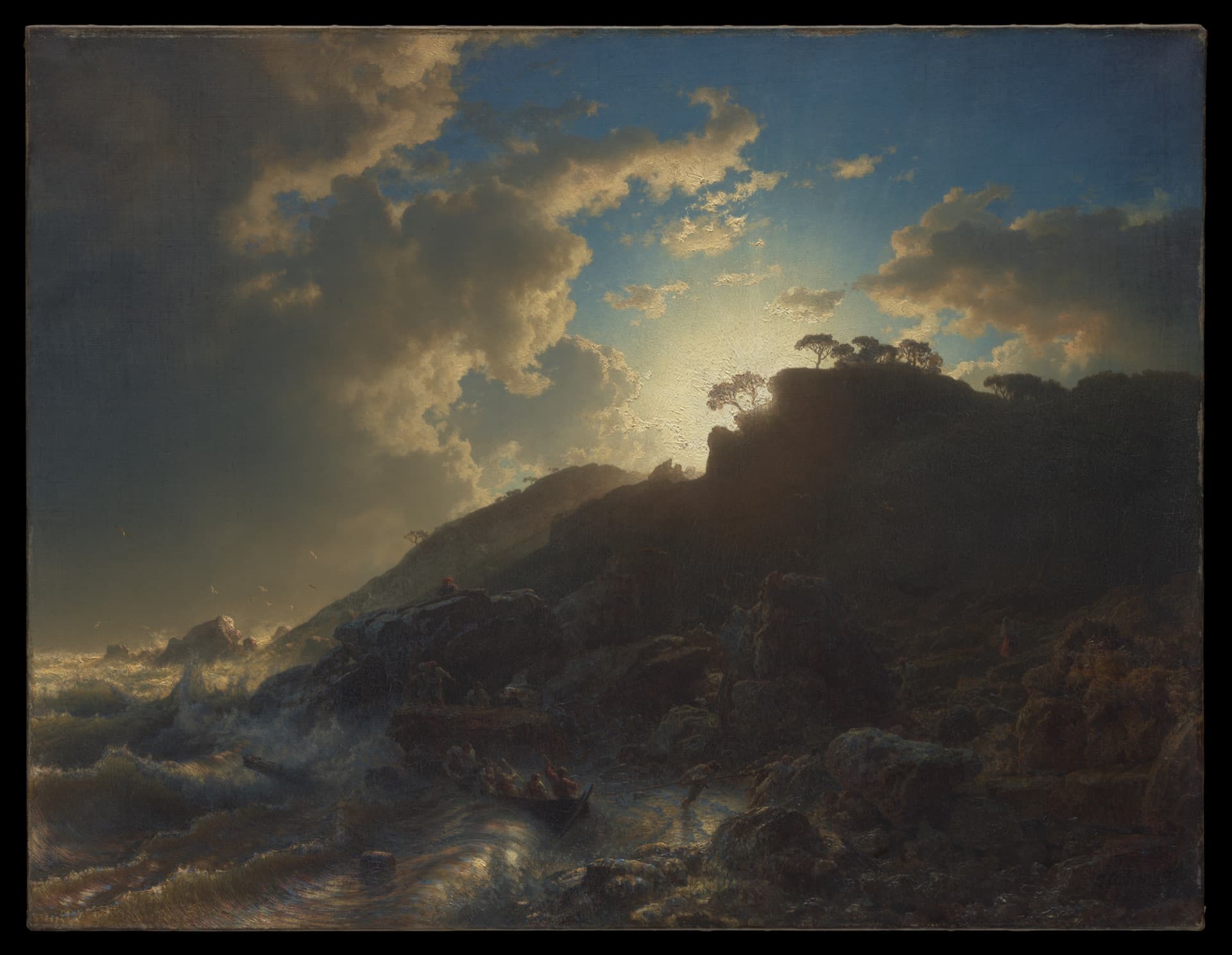 Classical biblical art by Andreas Achenbach