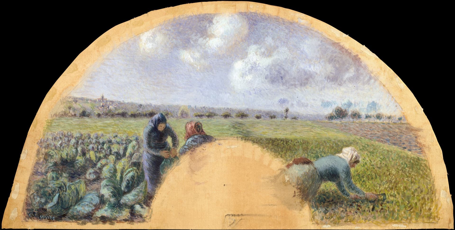 Classical biblical art by Camille Pissarro
