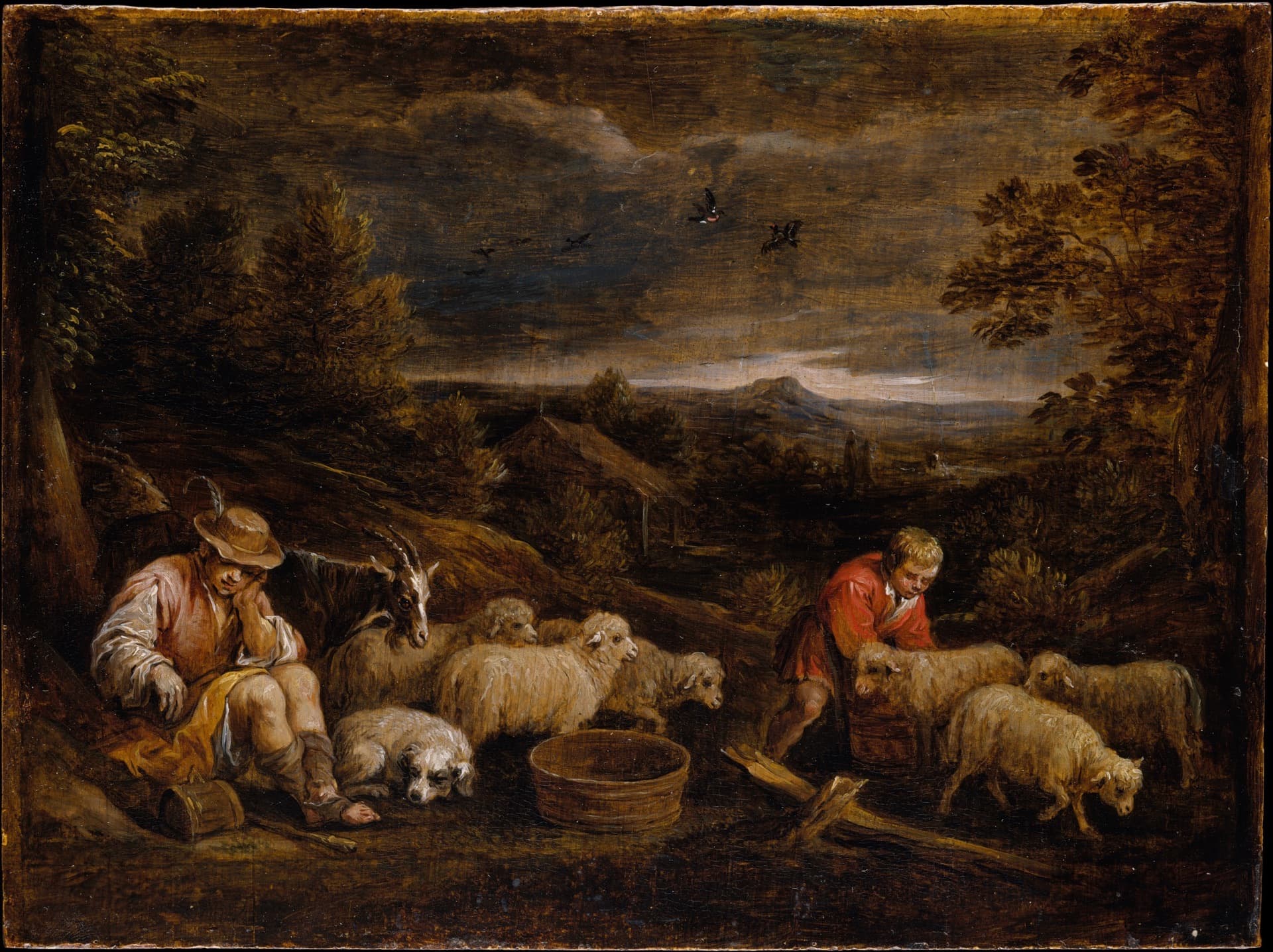 Classical biblical art by David Teniers the Younger