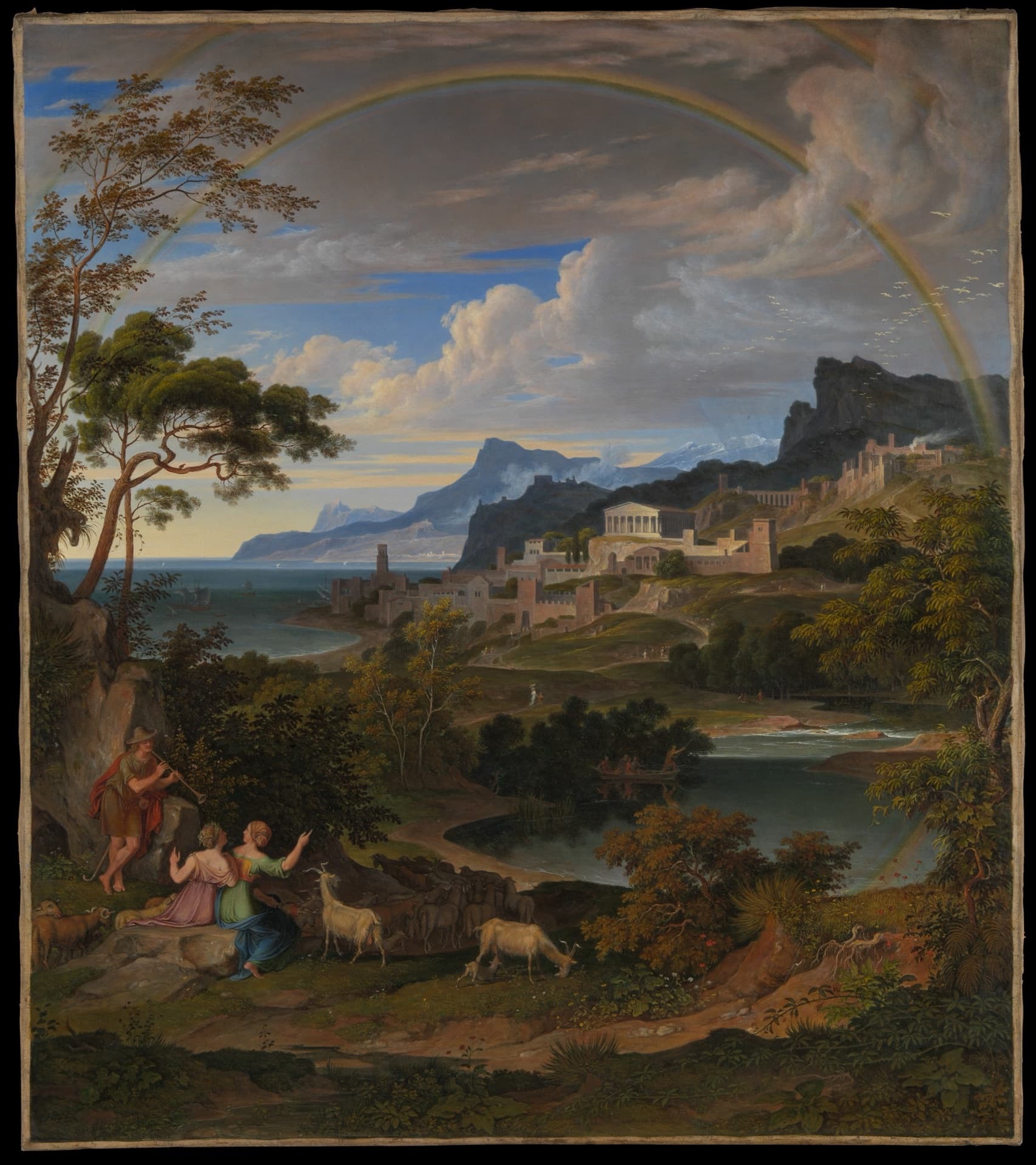 Classical biblical art by Joseph Anton Koch