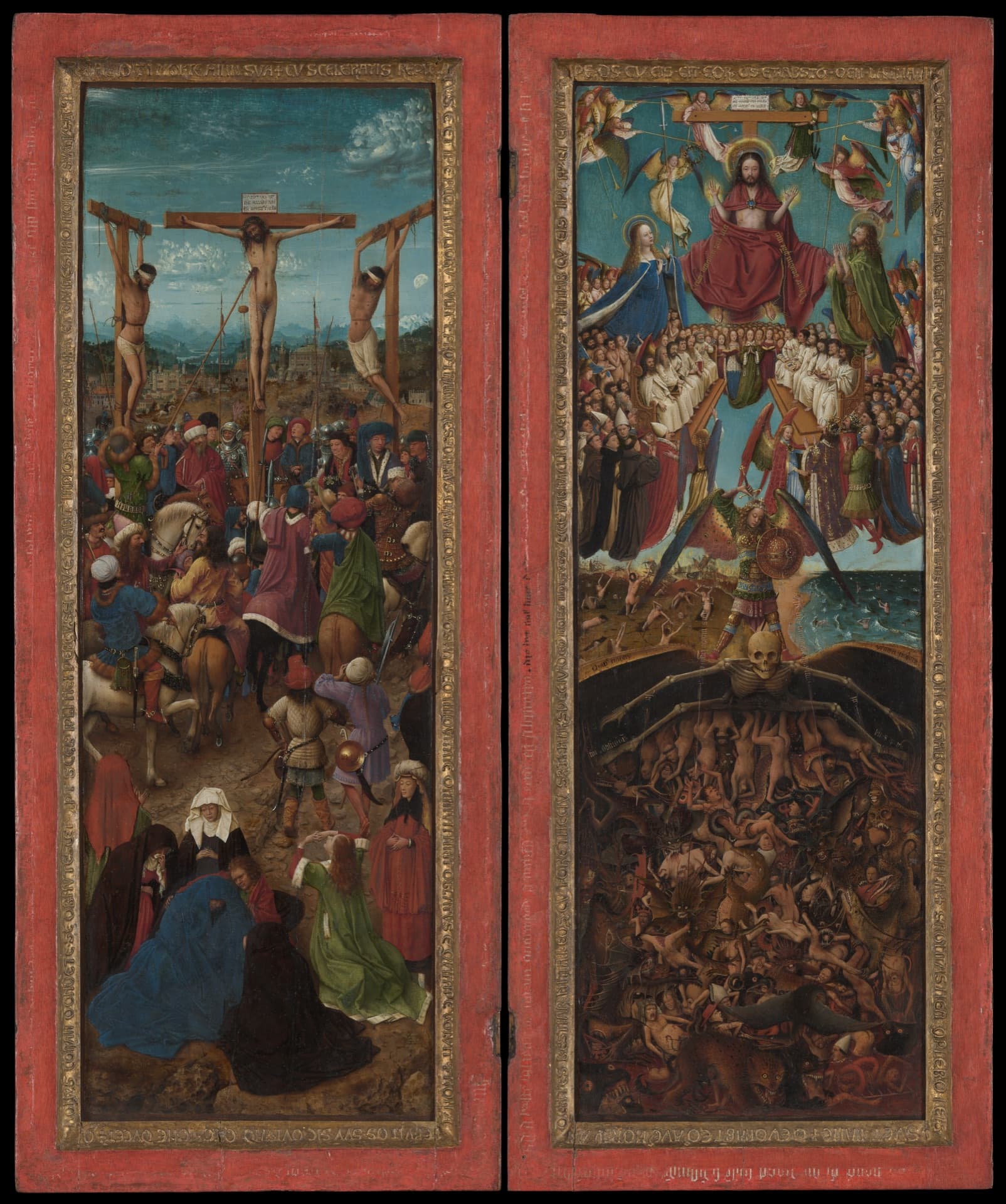 Classical biblical art by Jan van Eyck