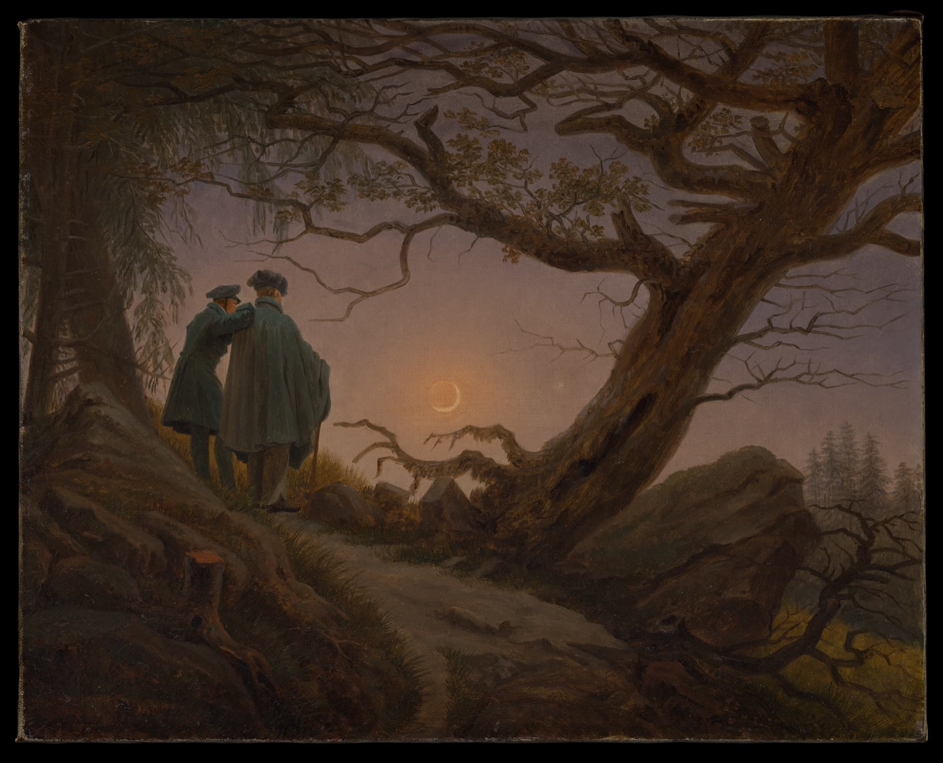 Classical biblical art by Caspar David Friedrich