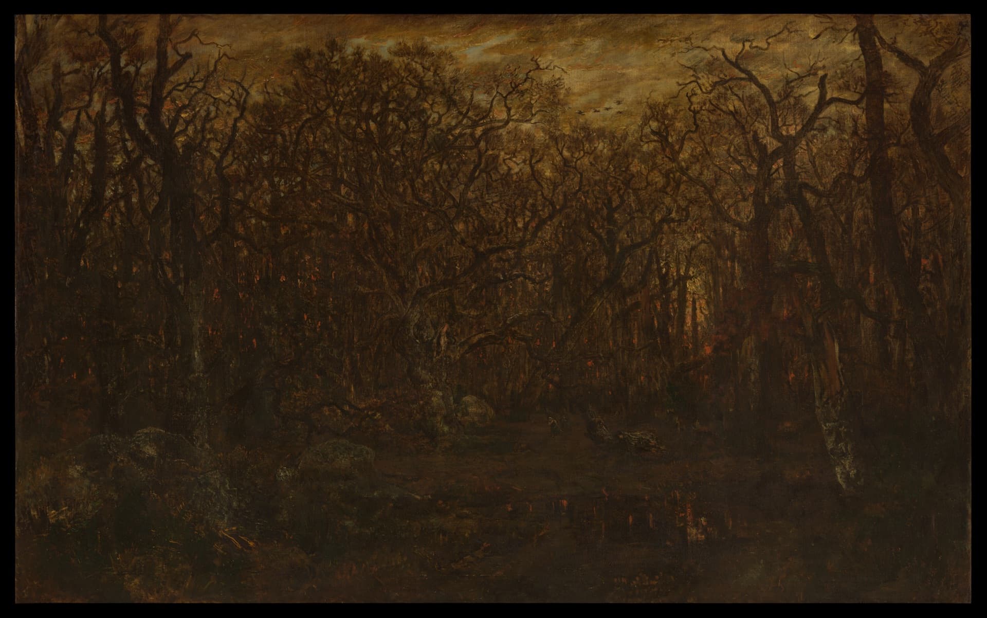 Classical biblical art by Théodore Rousseau