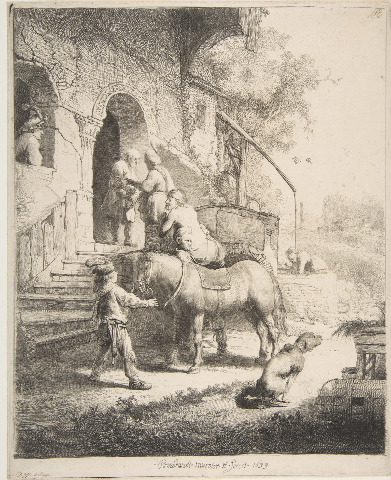 Classical biblical art by Rembrandt van Rijn